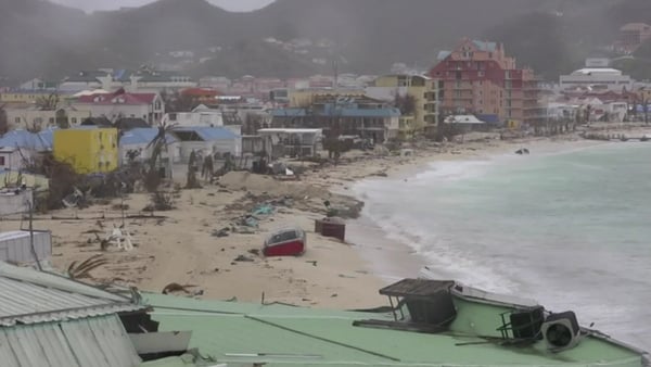 Authorities have said 40% of households in the territory of some 400,000 had no electricity, and 25% of landlines had been cut