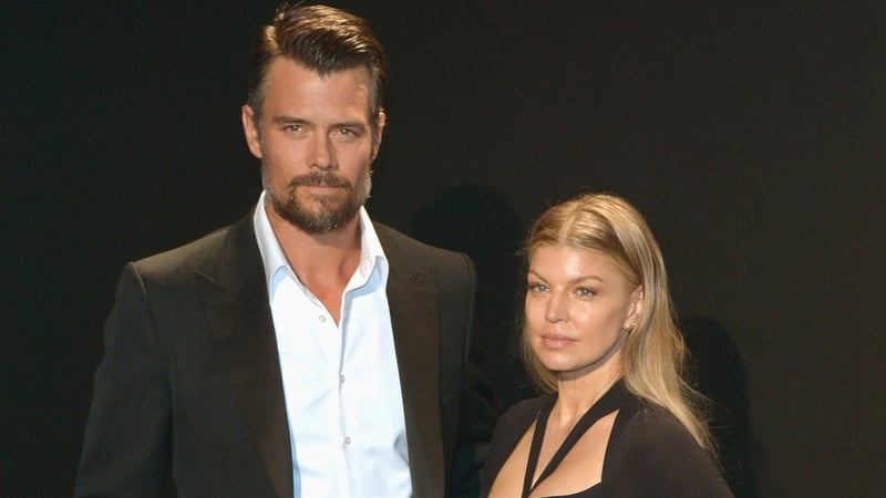 Josh Duhamel and Fergie