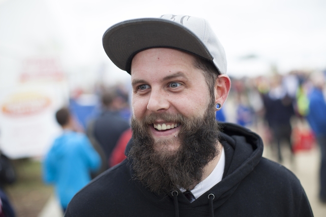 Luke from Kildare
"It's been a great day. The atmosphere is just brilliant. I couldn't get over the size of some of the cows!"