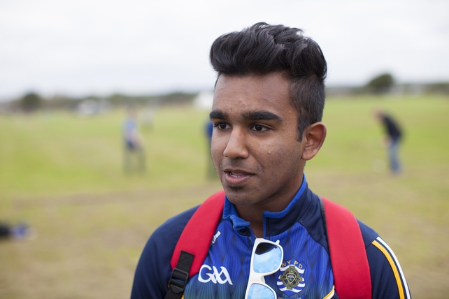 Ivan Hosy, from India, now living in Tullamare:
"It's nice to see so many people here in the midlands. We have big festivals in India but nothing like this."