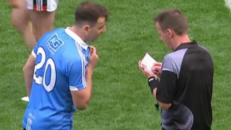 Costello is booked by McQuillan