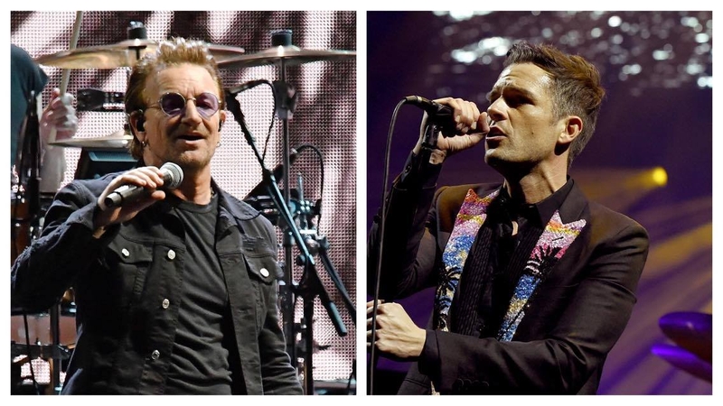 Brandon Flowers - ''Bono is someone I would look to for guidance"