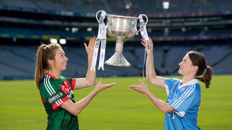 Rivals - Sarah Tierney of Mayo and Dublin's Sinead Aherne