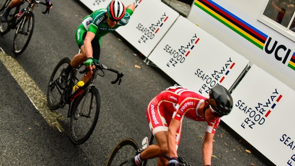 Top-10 finish for Downey in World U23 road race