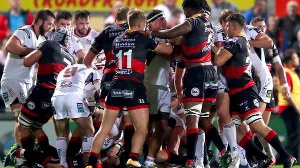 Tempers flare during the game