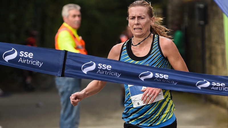 Maria McCambridge won in 1 hour and 22 minutes