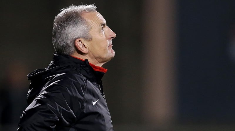 John Caulfield: 'I want our lads to go out and give a performance.'