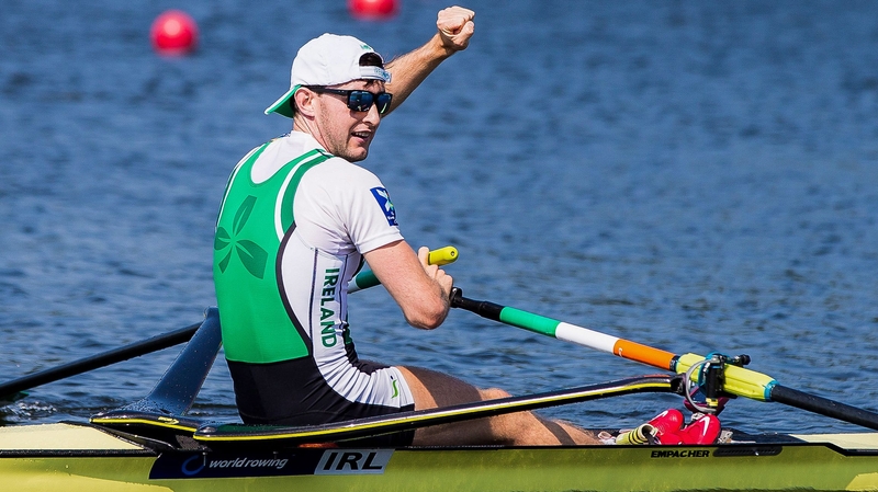 Paul O'Donovan impressed on his way to the lightweight single sculls semi-final