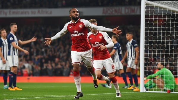 Alexandre Lacazette's brace was enough to give Arsenal victory