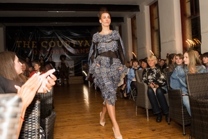 Grace wearing Calleach by Candy Warhol.