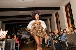 Winning Model Yesunia wearing Calleach by Candy Warhol.