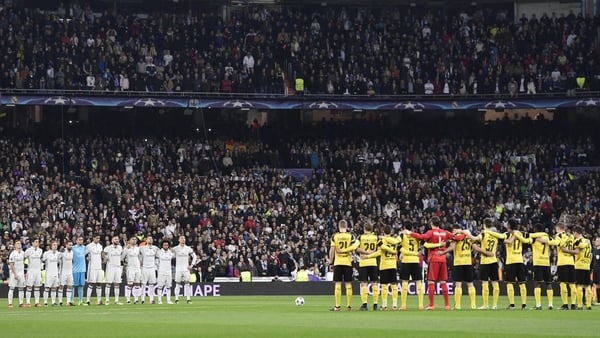Real Madrid and Borussia Dortmund meet in Group H