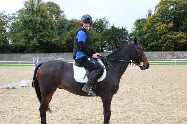 horseriding challenge Karl Henry