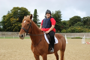 horseriding challenge Kayleigh Cullinan