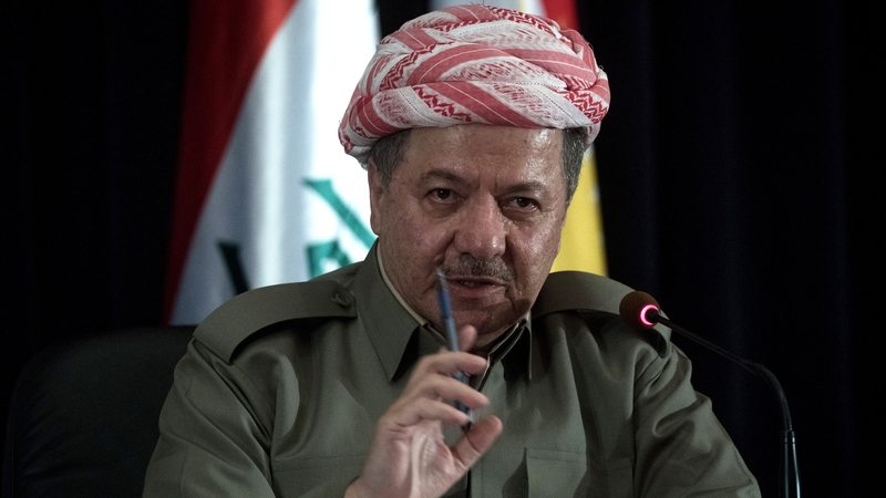 Masoud Barzani has campaigned for Kurdish self-determination for nearly four decades