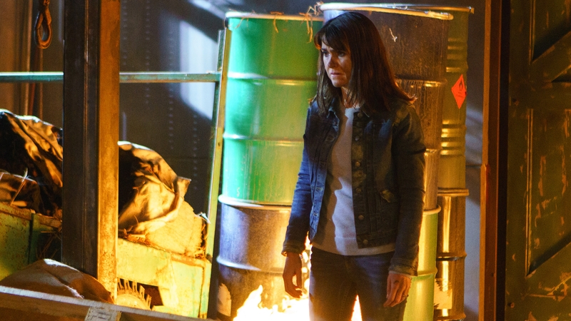 Emma and Moira have a confrontation at Butlers Farm which results in a fire