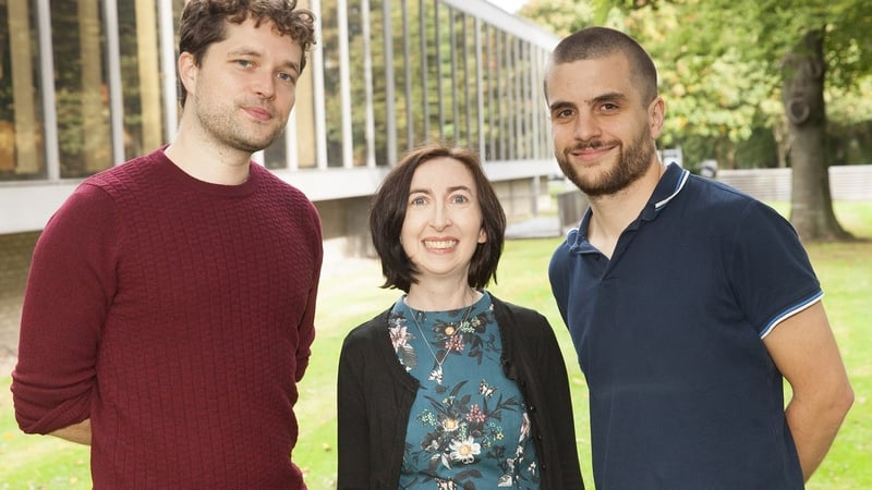 Francis MacManus Annual Short Story Competition winners (l-r) Colin Walsh, Barbara Leahy and Felipe Deakin.