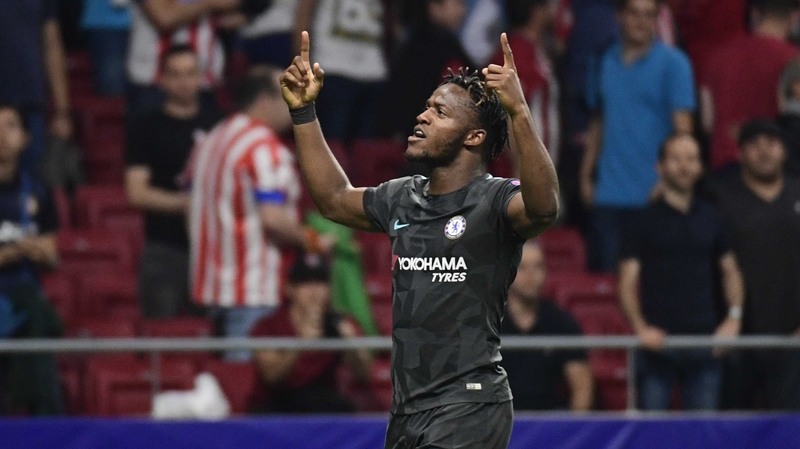 Chelsea's Belgian striker Michy Batshuayi