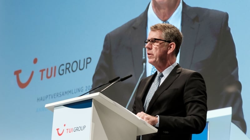 TUI Group's CEO Friedrich Joussen