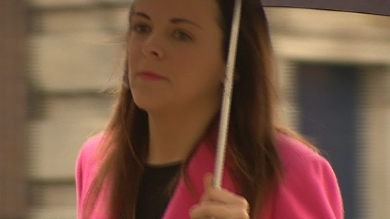 Marissa Simms is giving evidence to the tribunal