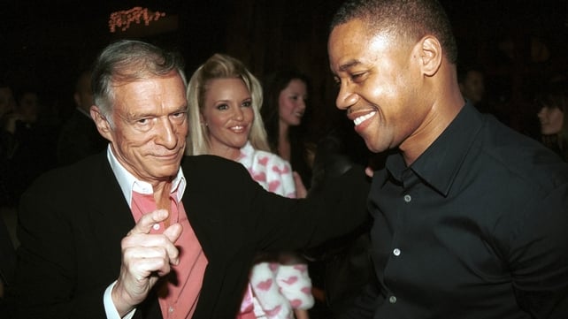Hugh Hefner and Cuba Gooding Jr, 2004