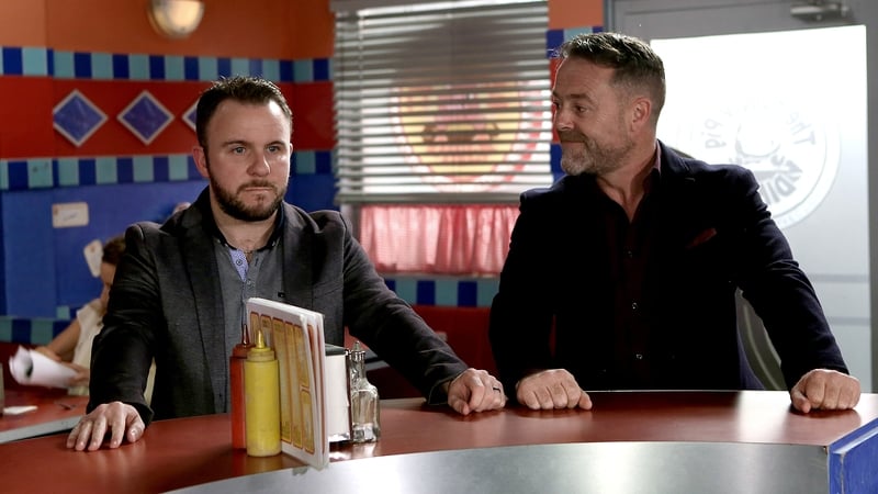 With Decco's business in trouble, he takes up an offer from Cathal