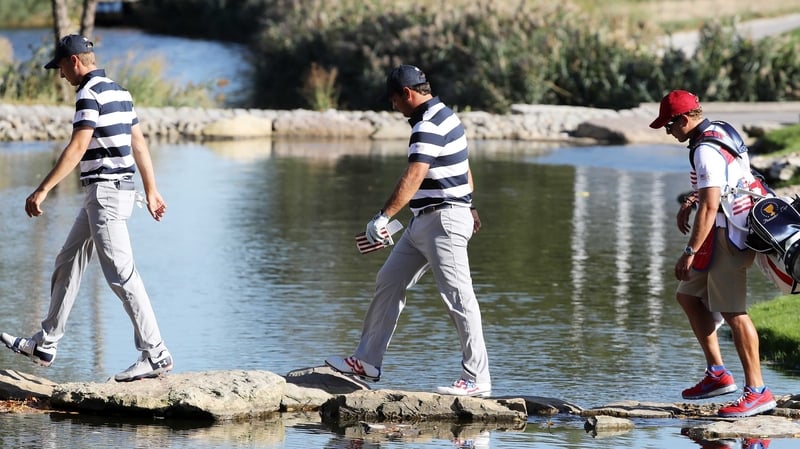 Jordan Spieth and Patrick Reed