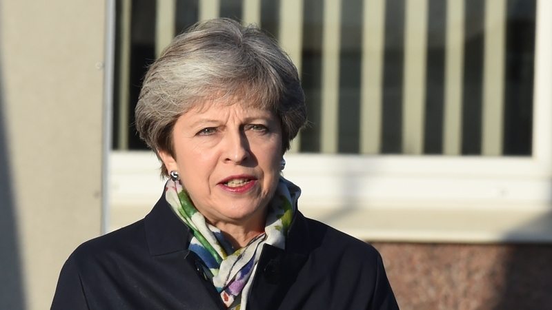 Theresa May was speaking in Estonia where an informal meeting of EU leaders is taking place