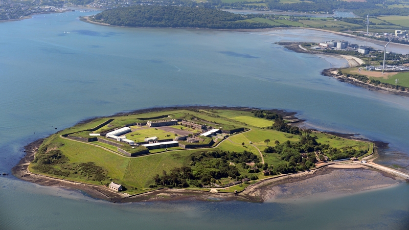 Fortress Spike Island saw off competition from the Eiffel Tower, Buckingham Palace and Rome's Colosseum to win the award