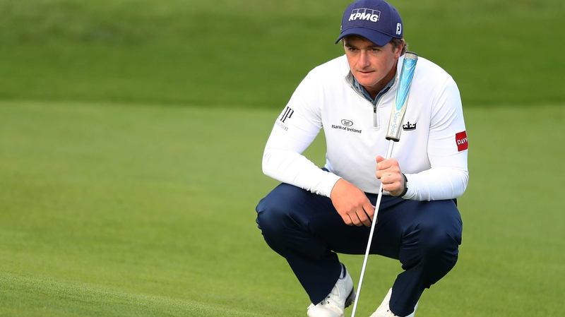 Paul Dunne is sitting pretty at the British Masters