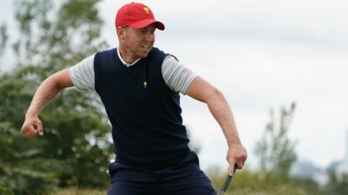 Daniel Berger starts the celebrations