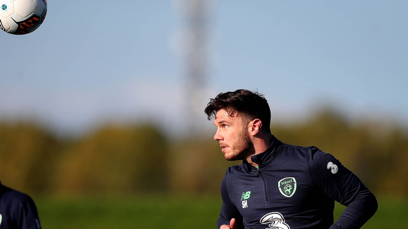 New guy in town - Scott Hogan is enjoying the very early stages of his Republic of Ireland career