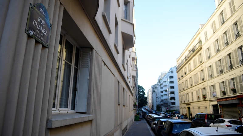 The incident happened in an expensive area of Paris