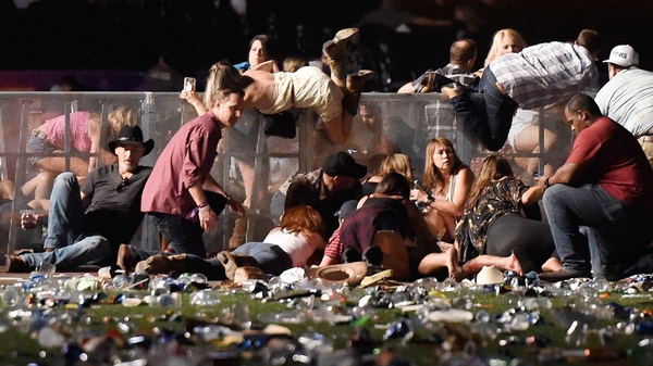 One witness noted that the elevated shooting position left people trying to hide vulnerable