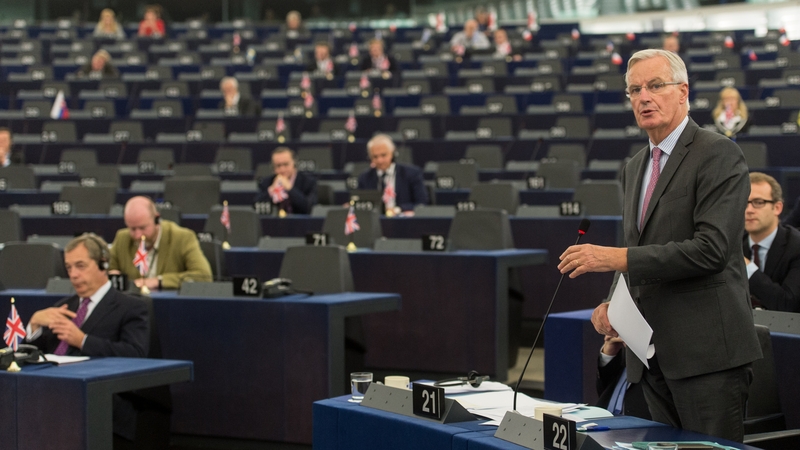 Michel Barnier said the Good Friday Agreement has to be respected