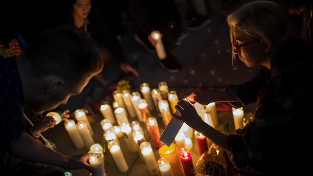 At least 59 people were killed and more than 525 injured when Stephen Paddock, 64, opened fire on a country music festival