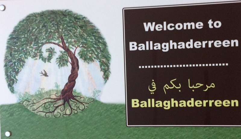 The group of Syrian refugees are living in the Abbeyfield Centre in Ballaghaderreen