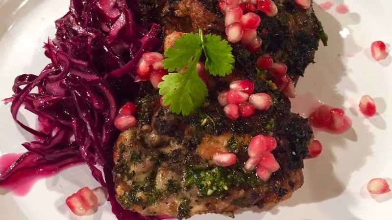 Domini Kemp's Grilled Mint & Chilli Chicken