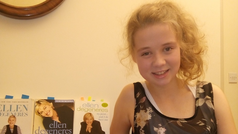 Eimear O'Tuathail: a bit of an Ellen fan