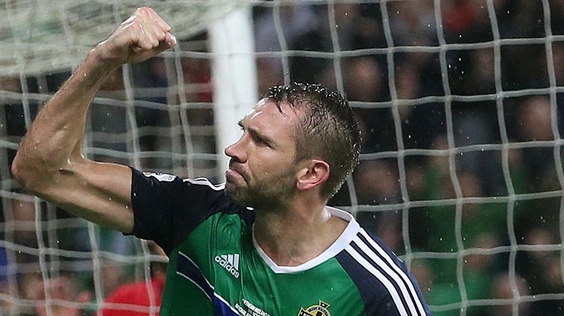 Gareth McAuley played 80 times for Northern Ireland