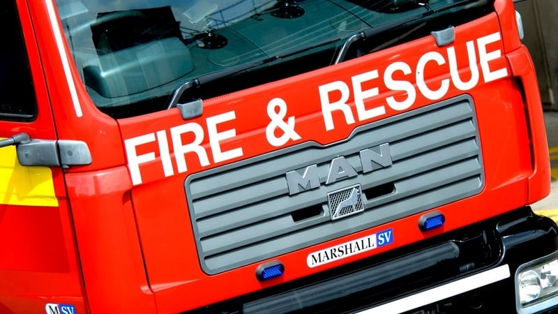 Northern Ireland Fire and Rescue Service extinguished the fire but the woman was pronounced dead at the scene (Pic: NIFRS)
