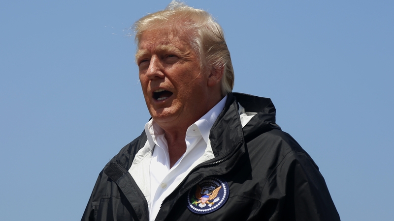 US President Donald Trump