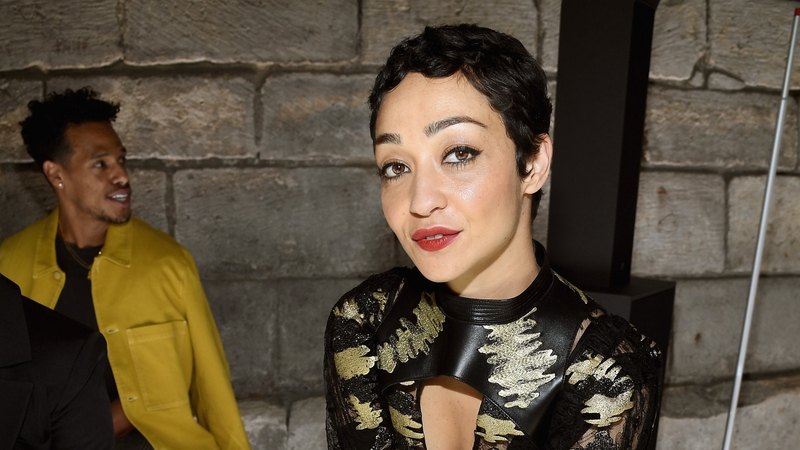 Ruth Negga looked fierce at Paris Fashion Week