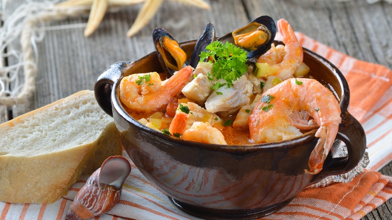 Make a hearty fish stew to warm your bones.