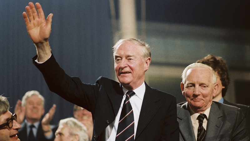 Former Taoiseach and Fine Gael leader Liam Cosgrave
