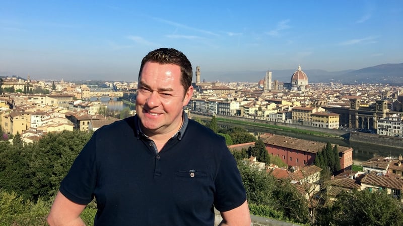 Neven Maguire's Peach & Amaretti Sponge Cake