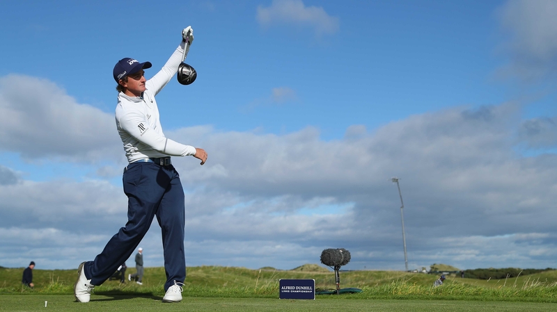 Paul Dunne in action at St Andrews
