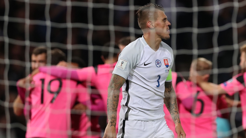 Martin Skrtel turns away in disgust after his own goal