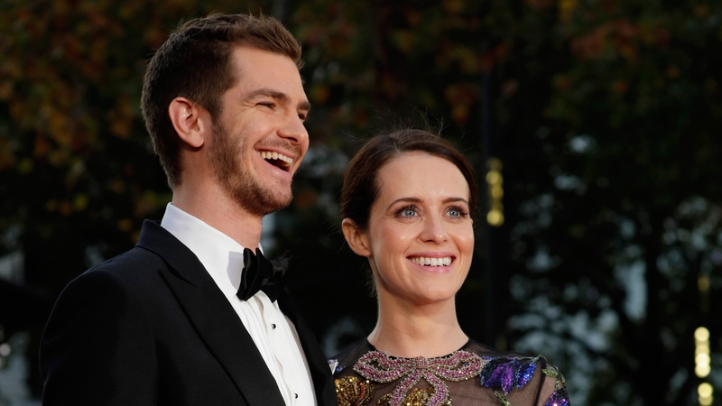 Breathe co-stars Andrew Garfield and Claire Foy