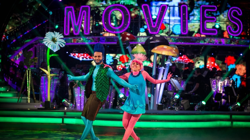 Aston Merrygold and Janette Manrara topped the leaderboard